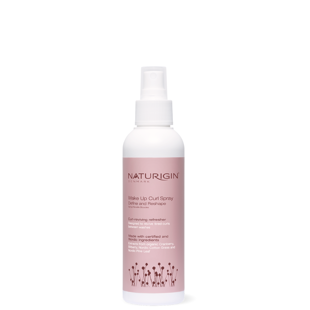 Spray organic pentru definirea parului cret si ondulat Wake Up Curl, 150ml, Naturigin