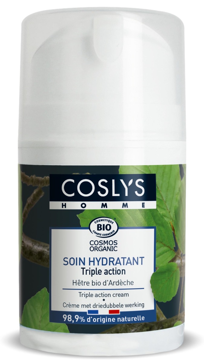 Crema bio dupa barbierit cu muguri de fag calmanta si revitalizanta, 50ml, Coslys