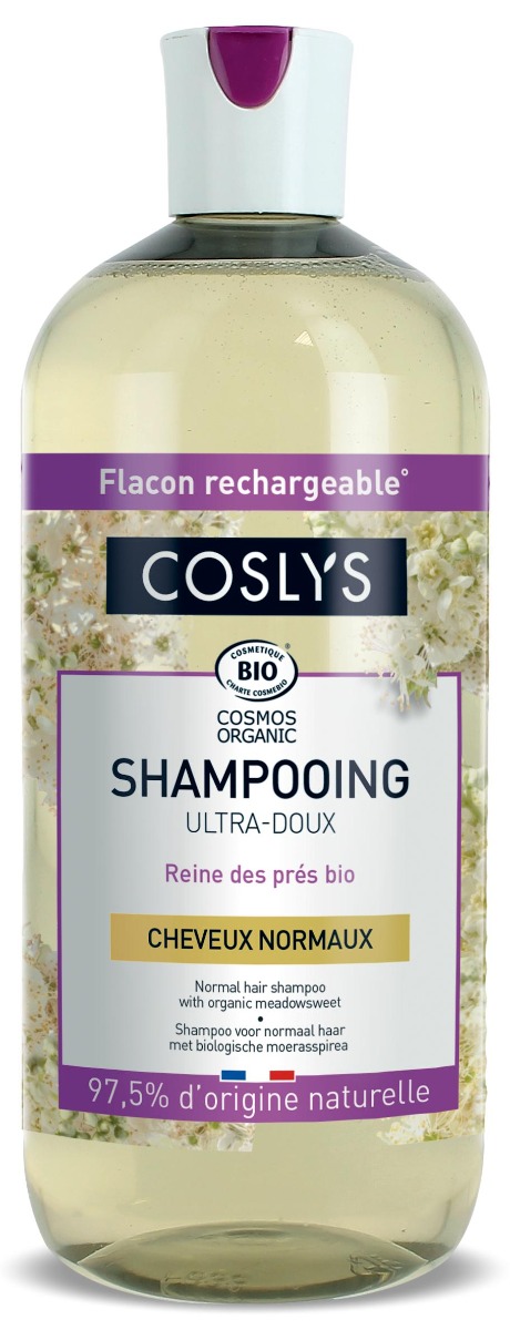 Sampon bio de ingrijire pentru par normal cu extract de cretusca, 500ml, Coslys