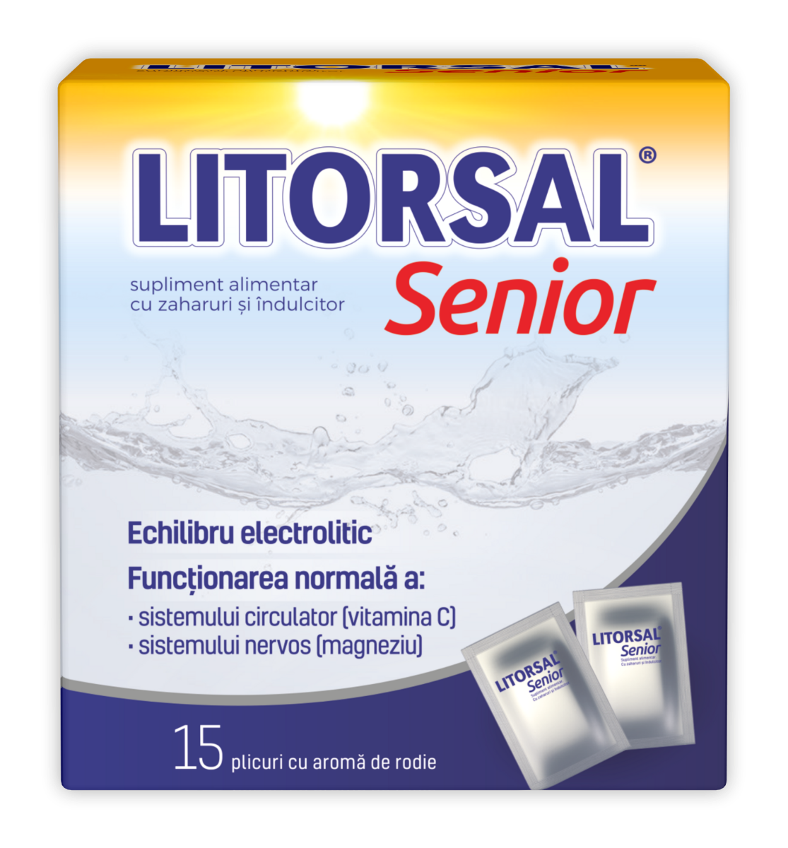Litorsal Senior, 15 plicuri, Zdrovit