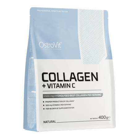 Colagen + Vitamina C Natural, 400g, OstroVit