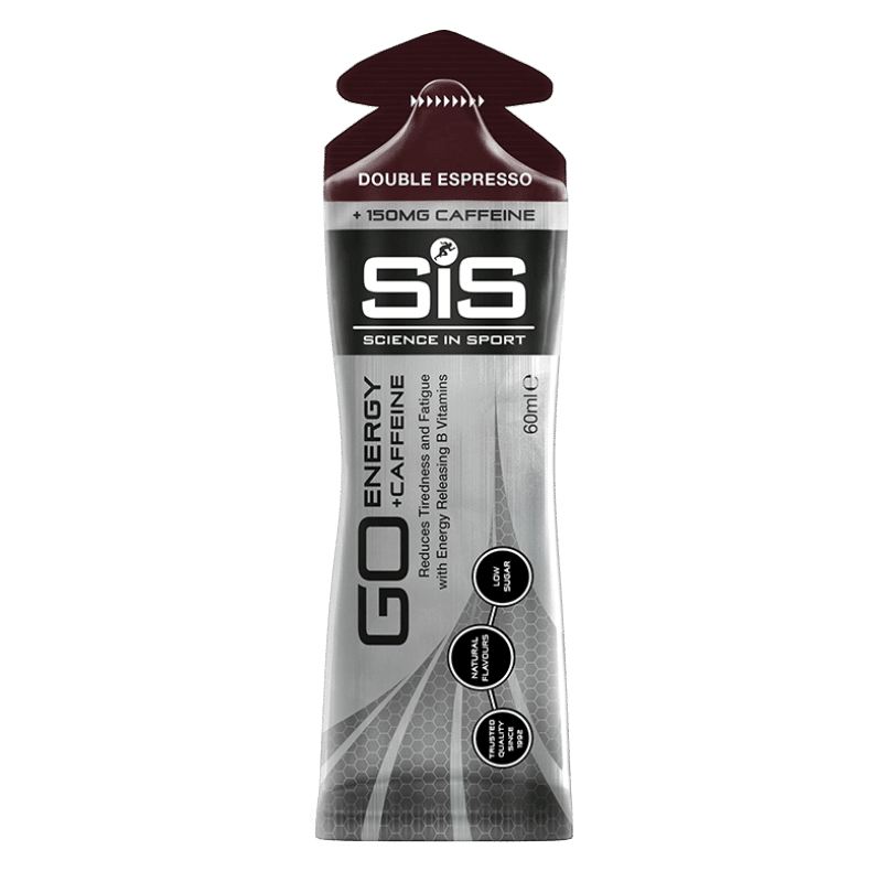 Gel energizant espresso dublu Go Energy Caffeine, 60ml, SiS
