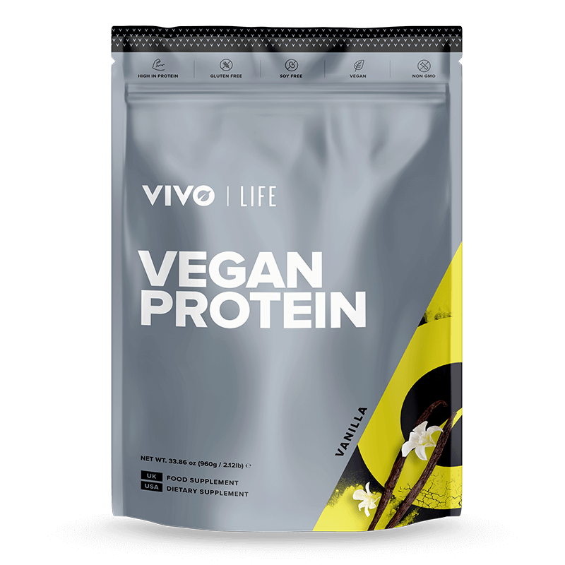 Proteina vegetala cu aroma de Vanilie Life, 900g, Vivo