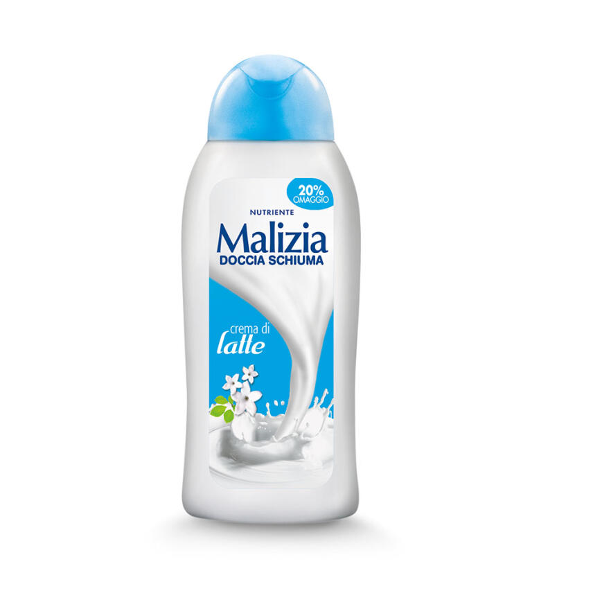 Gel de dus Crema di Latte, 300ml, Malizia