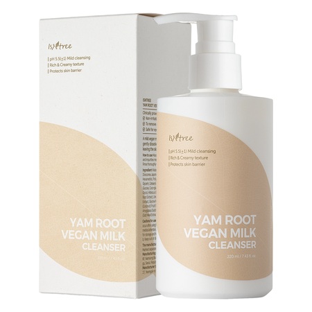 Lapte demachiant Yam Root Vegan Milk Cleanser, 220ml, Isntree