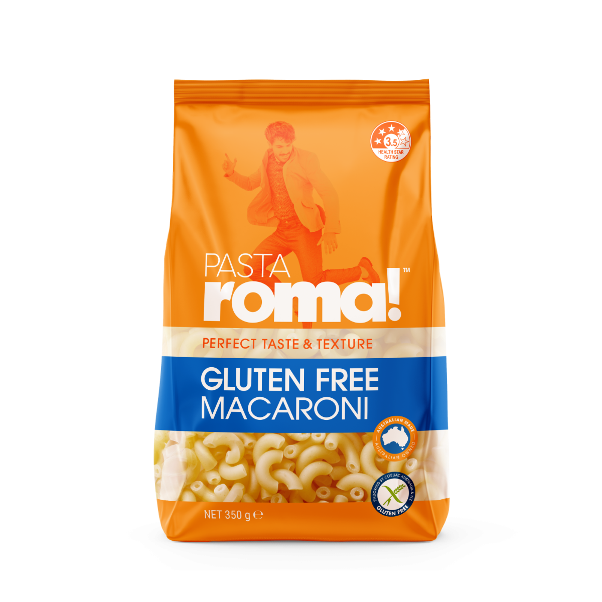Paste macaroane Roma, 350g, Orgran