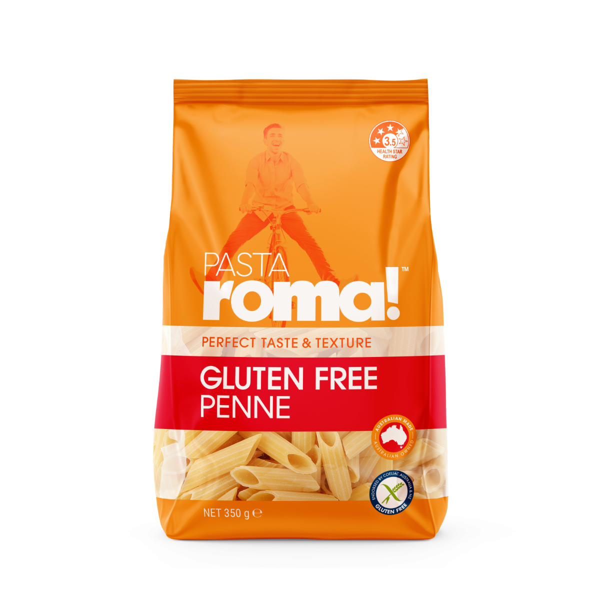 Paste penne Roma, 350g, Orgran