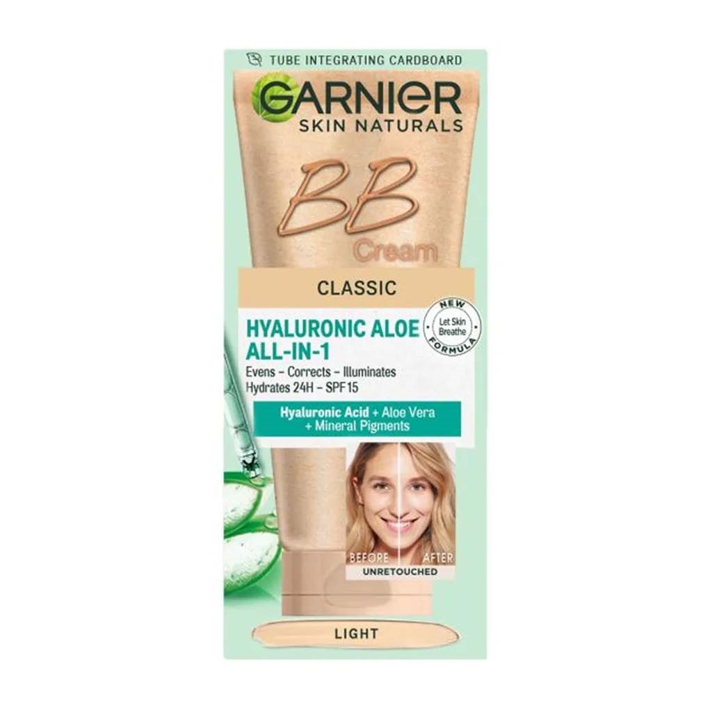 Crema BB multifunctionala de zi cu nunata deschisa Skin Naturals, 50ml, Garnier