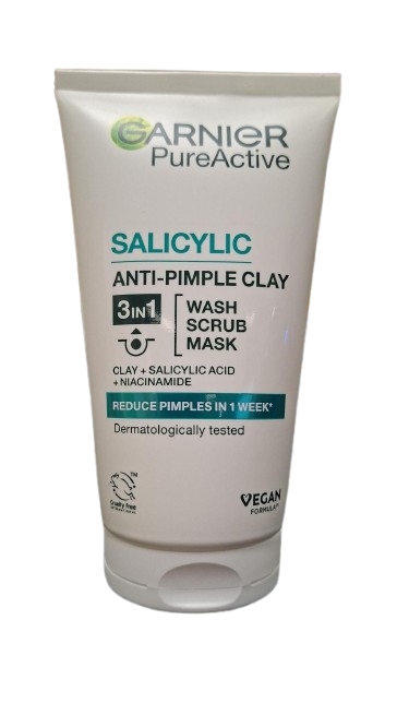 Gel de curatare 3in1 Pure Active, 150ml, Garnier