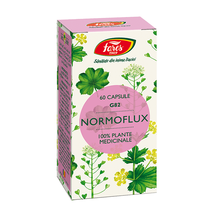 Normoflux G82, 60 capsule, Fares