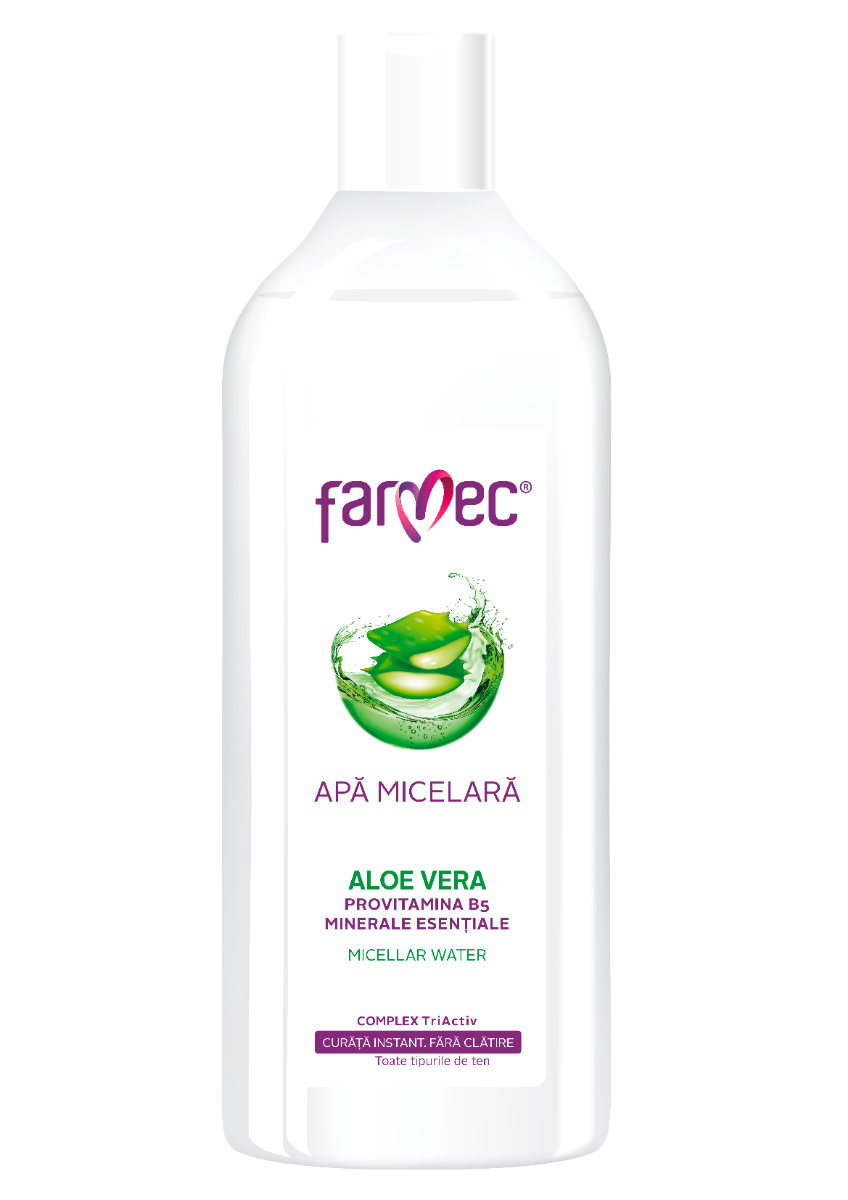Apa micelara cu Aloe Vera, 400ml, Farmec