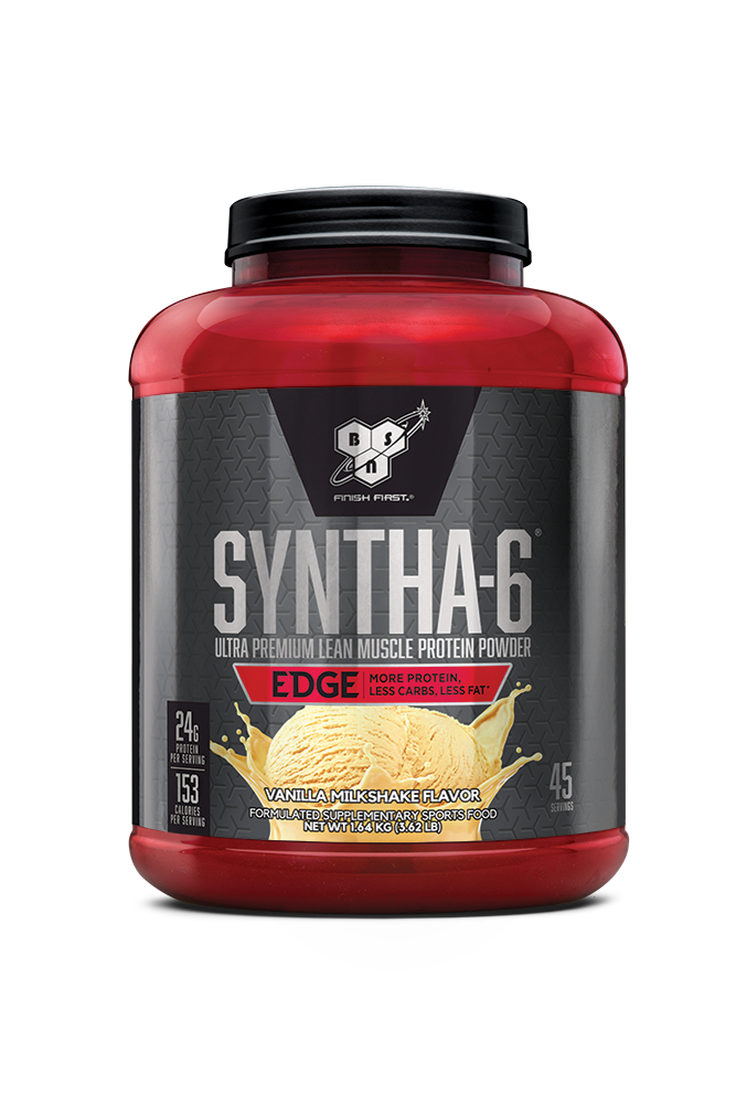 Pudra proteica proteine din zer izolat proteic BSN Syntha 6 EDGE Vanilie, 1.78kg, BSN