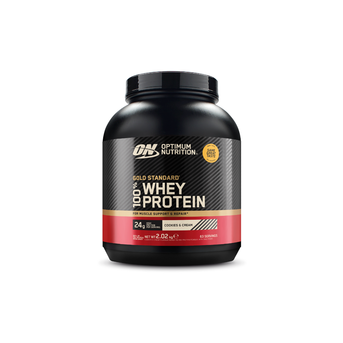 Pudra proteica proteine din zer 100% whey gold standard Biscuiti, 2.02kg, Optimum Nutrition