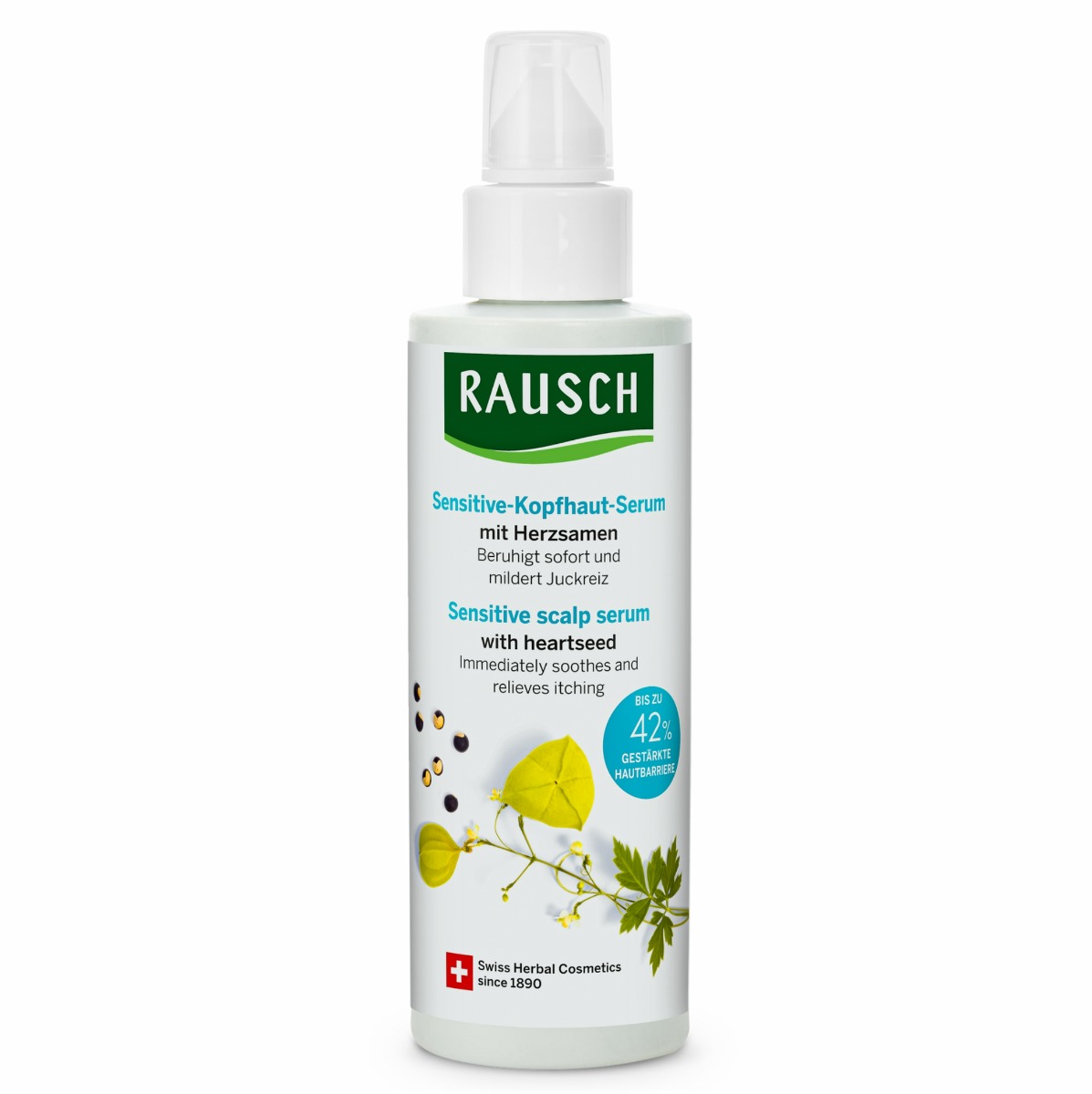 Ser pentru scalp sensibil cu heartseed, 100ml, Rausch