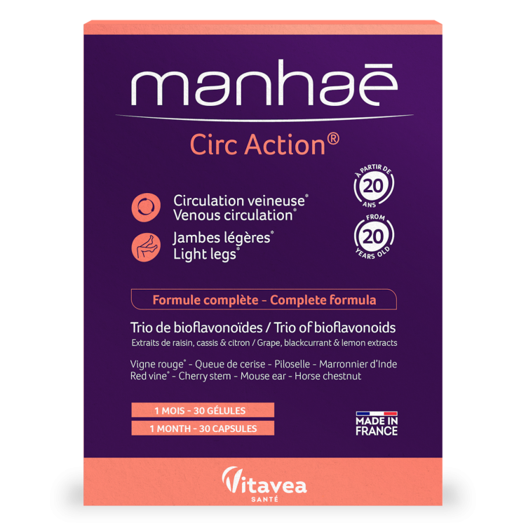 Circ Action, 30 capsule, Manhae