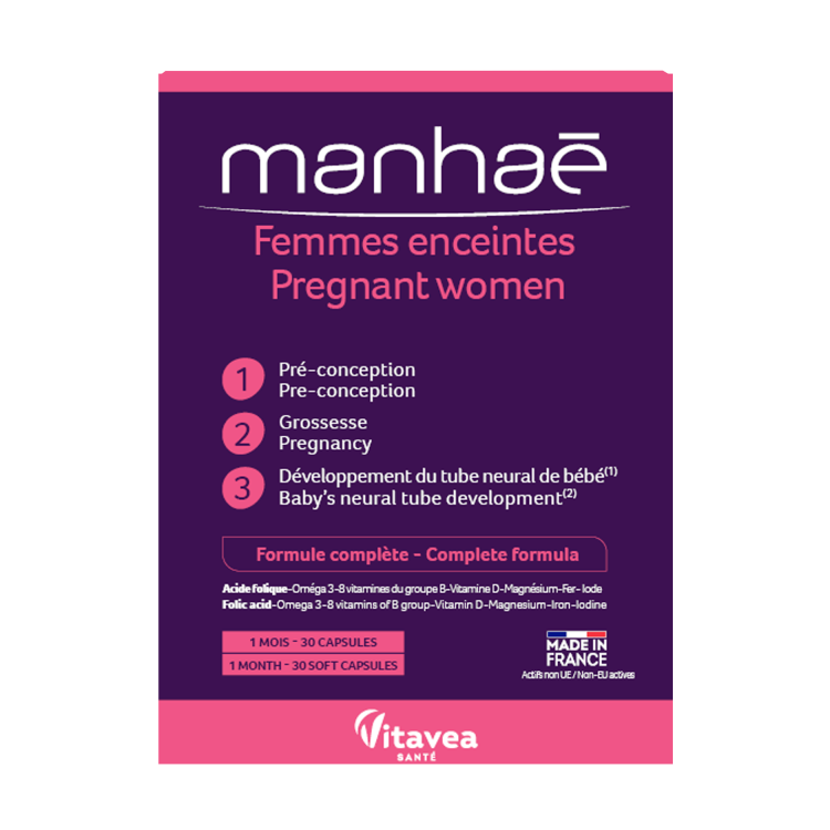 Femmes Enceintes, 30 capsule, Manhae