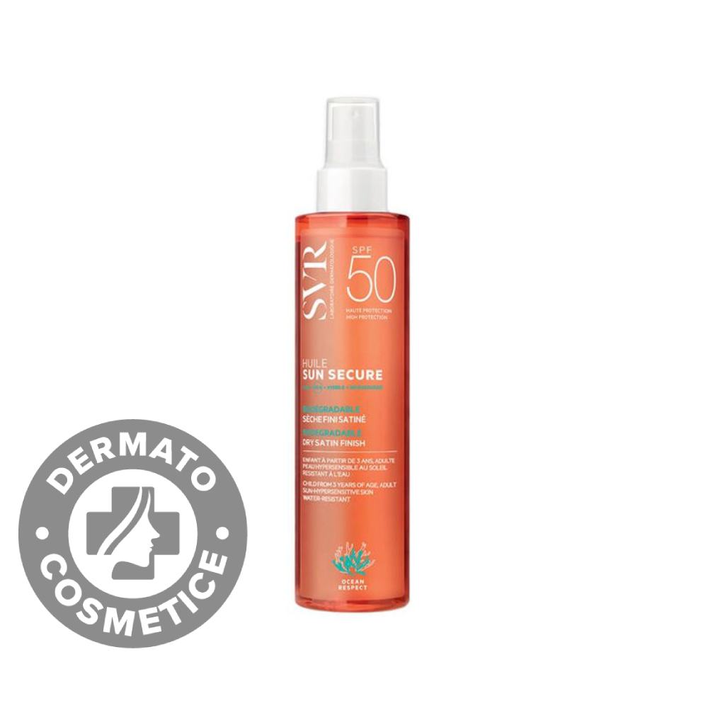 Ulei pentru protectie solara SPF50+ Sun Secure, 200ml, SVR
