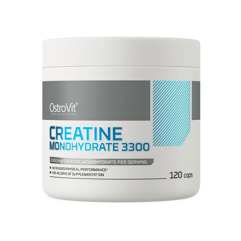 Creatina Monohidrata 330mg, 120 capsule, OstroVit