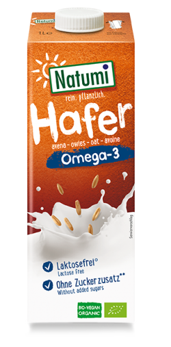 Bautura Bio din ovaz cu Omega 3, 1l, Natumi