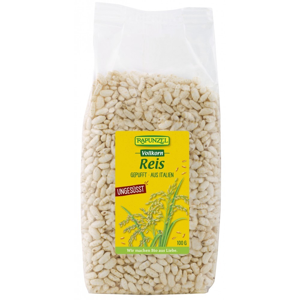 Orez integral expandat Bio, 100g, Rapunzel