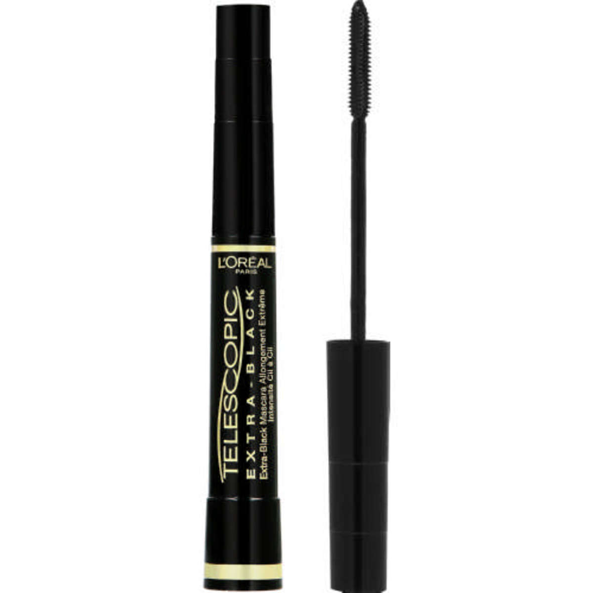 Mascara Telescopic Black Carbon, 8ml, L'Oreal Paris