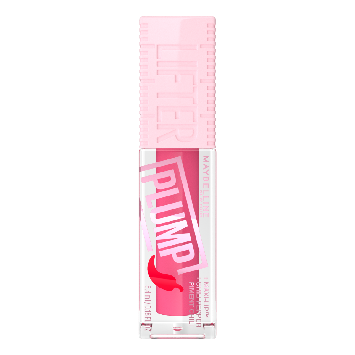 Luciu de buze cu efect de marire Lifter Plump 003 Pink Sting, 5.4ml, Maybelline