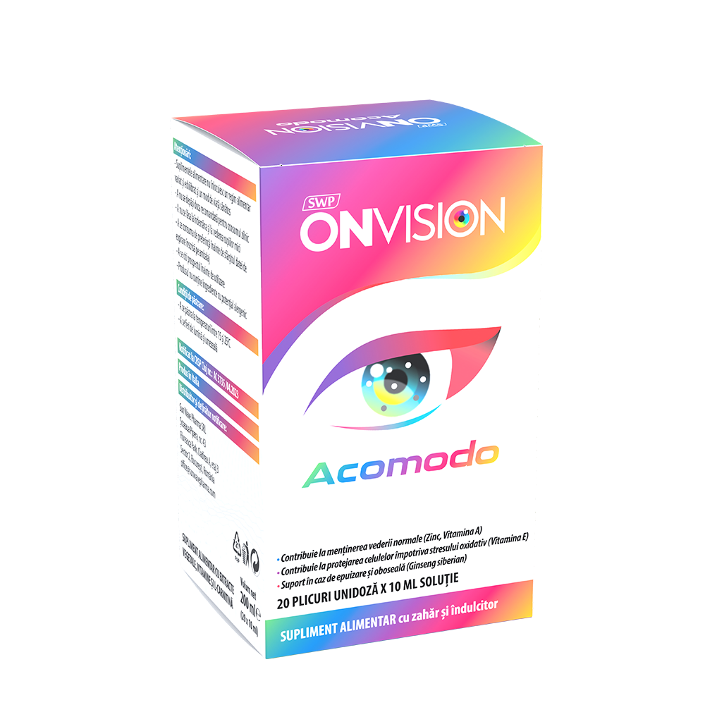 Ovision Acomodo, 20 plicuri, Sun Wave Pharma