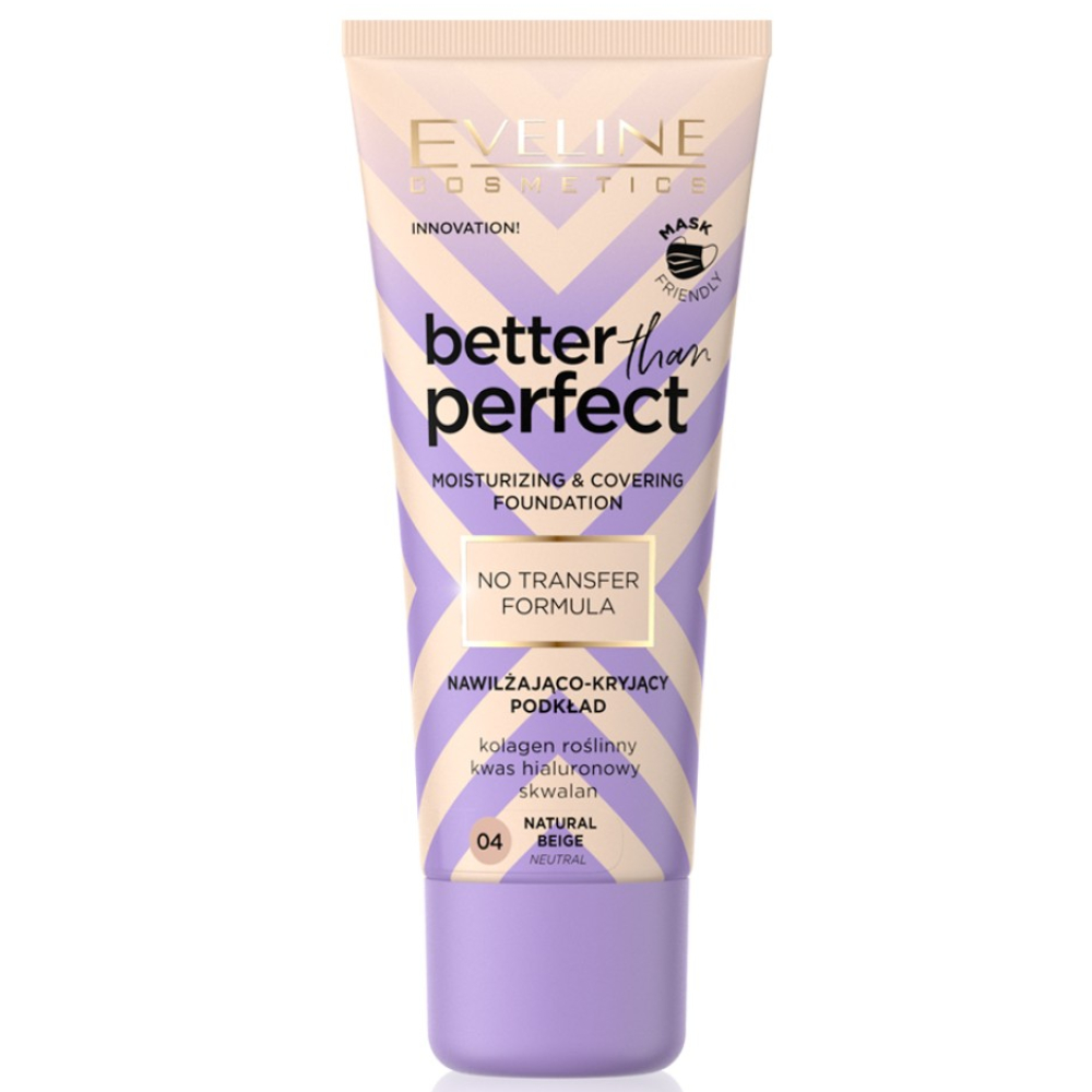 Fond de ten Better Than Perfect No. 04 Natural Beige, 30ml, Eveline Cosmetics