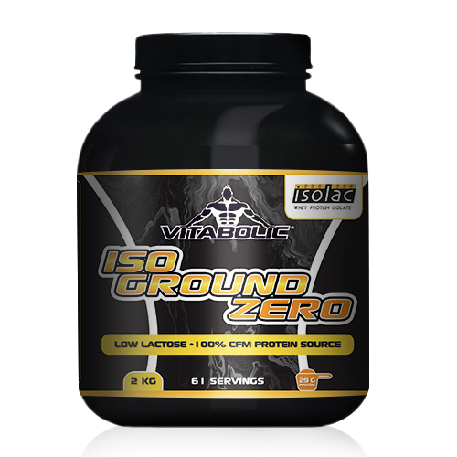 ISO Ground Zero CFM cu aroma Cookies and Cream, 2kg, Vitabolic