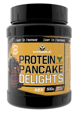 Protein Pancake Delights Ciocolata, 500g, Vitabolic