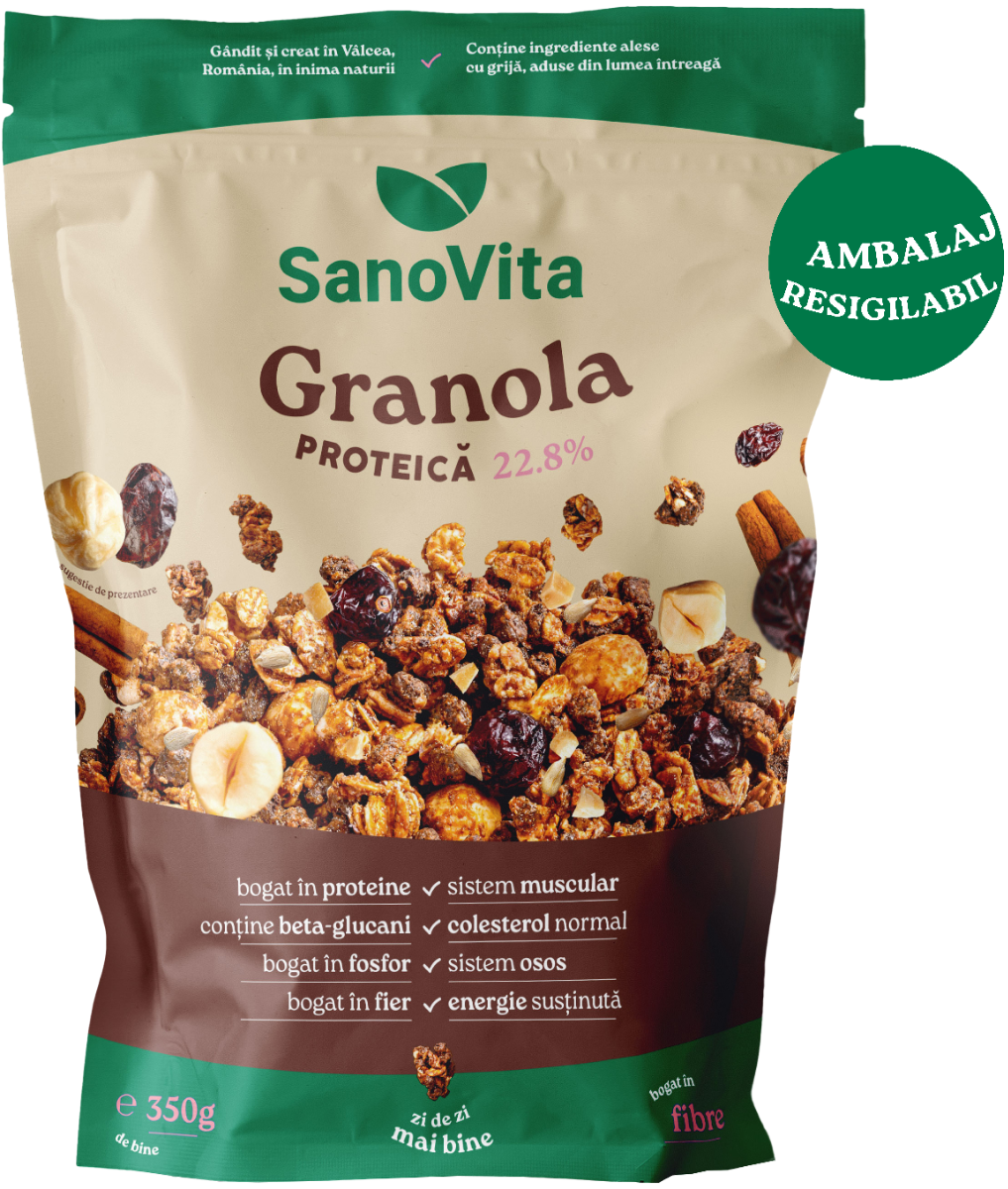 Granola Proteica, 350g, SanoVita