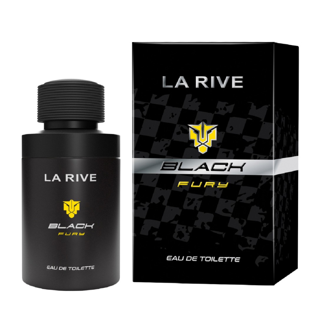 Apa de toaleta pentru barbati Black Fury, 75ml, La Rive