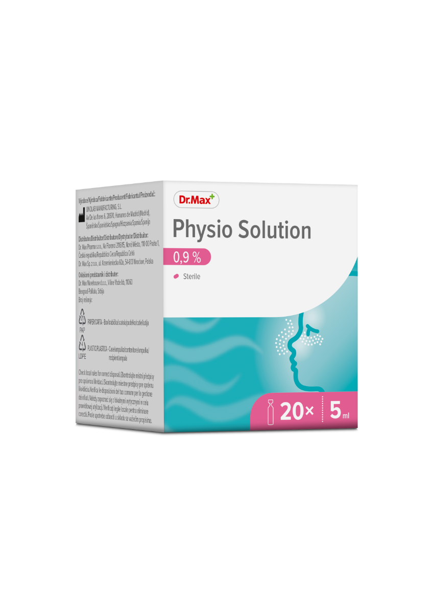 Dr. Max Ser fiziologic Physio Solution, 5ml x 20 monodoze