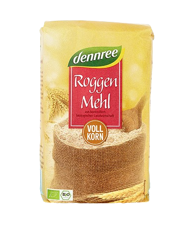Faina integrala de secara eco, 1kg, Dennree