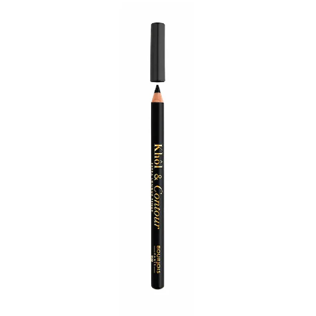 Creion de ochi Khol&Contour 02 Ultra Black, 1,2g, Bourjois