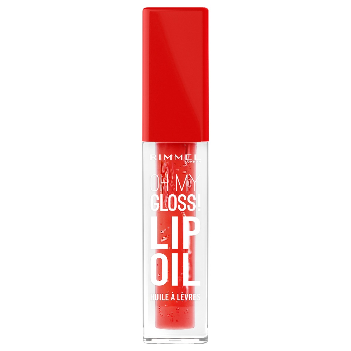 Ulei de buze Oh My Gloss 004 Vivid Red, 4.5ml, Rimmel London