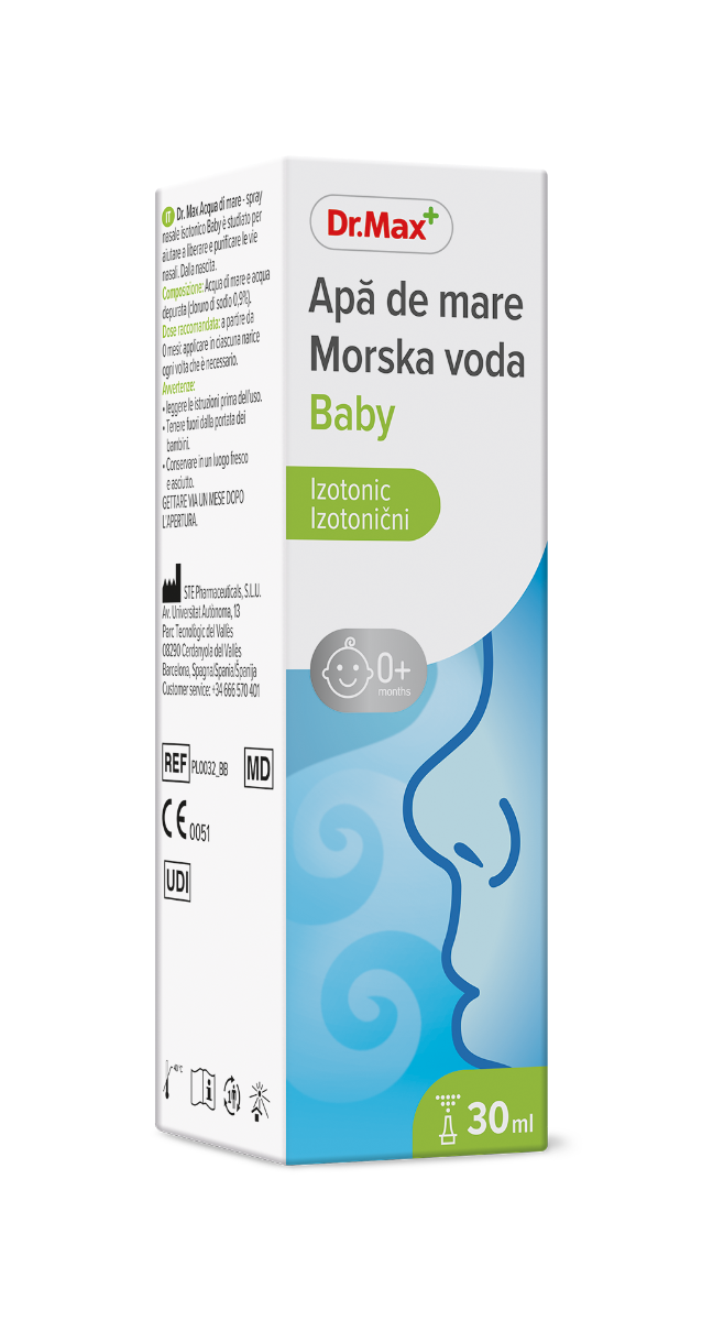 Dr. Max Spray nazal isotonic Baby, 30ml