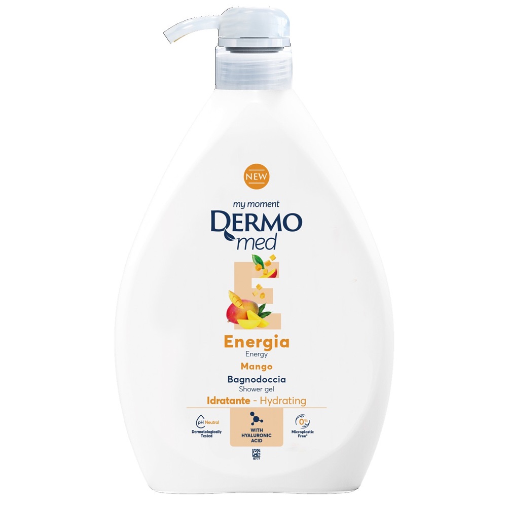 Gel de dus cu aroma de mango Energia, 1000ml, Dermomed
