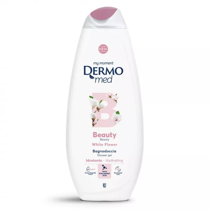 Gel de dus White Flower Beauty, 750ml, Dermomed
