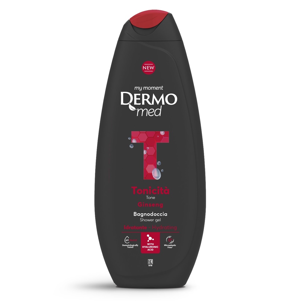 Gel de dus cu ginseng Tonicita, 750ml, Dermomed