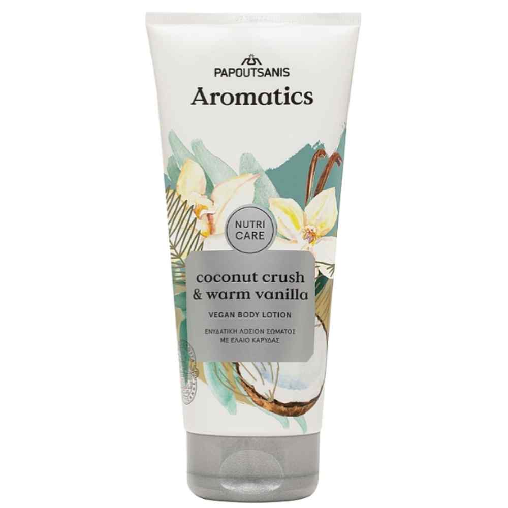 Lotiune de corp cu parfum de cocos si vanilie Nutri Care, 200ml, Aromatics