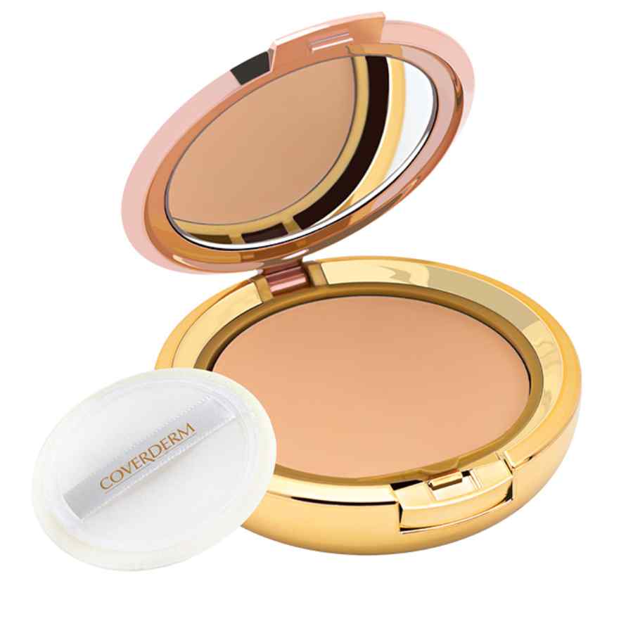 Pudra compacta pentru ten uscat/sensibil Nr.4, 10g, Coverderm