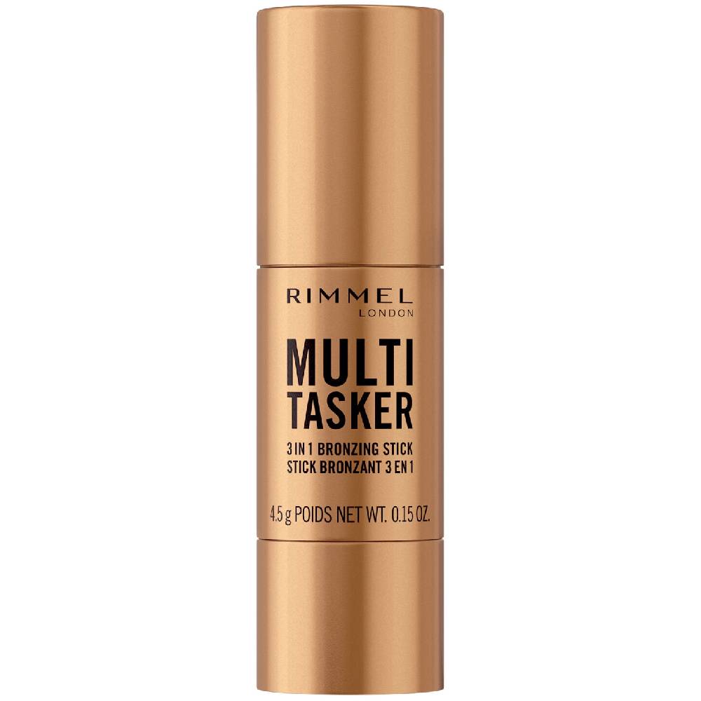 Stick bronzant pentru sculptare si contur Multi Tasker 002 Medium, 4.5g, Rimmel London