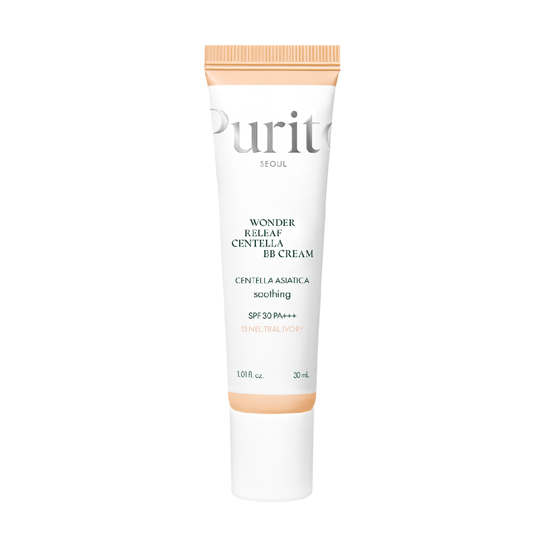 BB Cream cu SPF30 PA+++ Wonder Releaf Centella 13 Neutral Ivory, 30ml, Purito