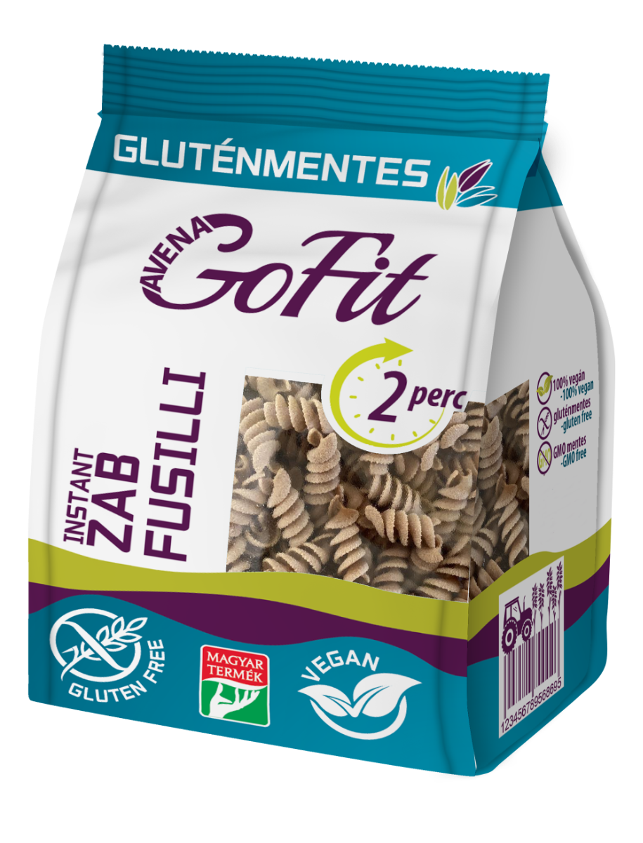 Paste fusilli fara gluten din ovaz, 200g, Avena GoFit
