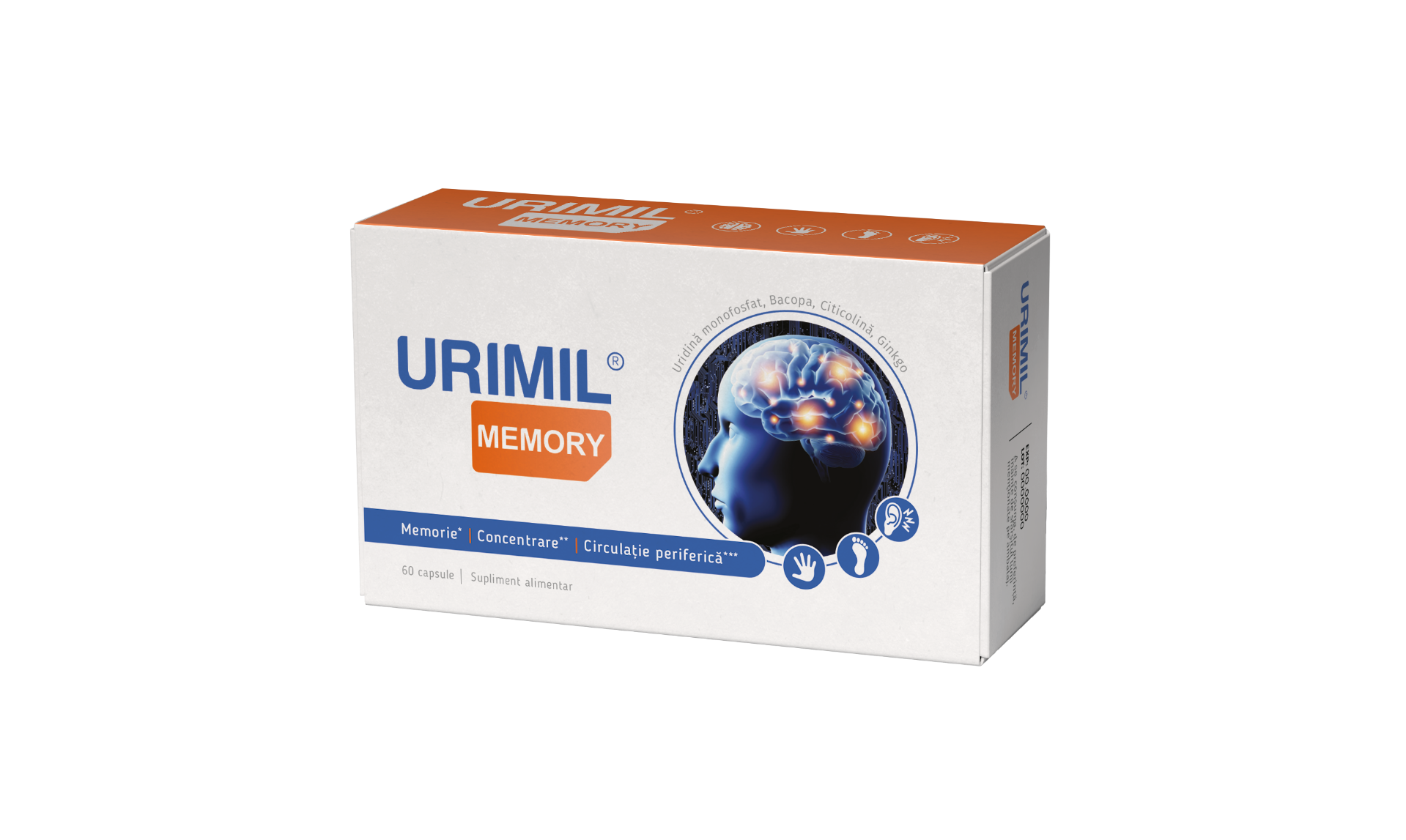 Urimil Memory, 60 capsule, NaturPharma