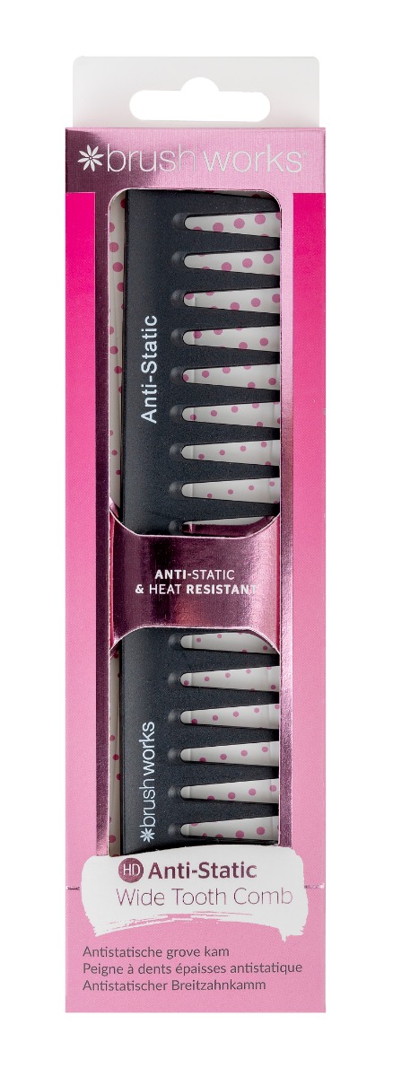 Pieptene pentru efect anti-static, 1 bucata, Brushworks