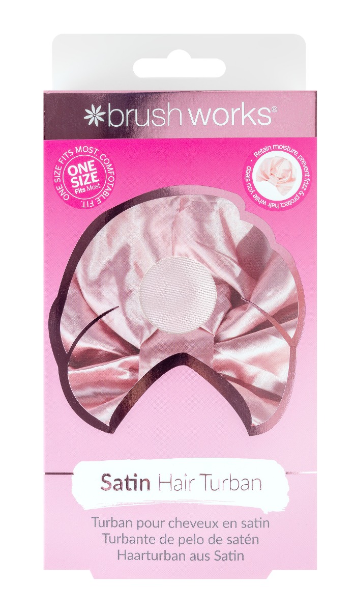 Turban pentru par din satin, 1 bucata, Brushworks