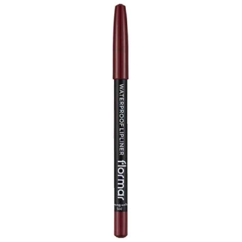 Creion de buze Waterproof No 205 Elegant Bordeaux, 1.14g, Flormar