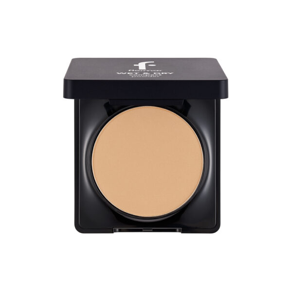 Pudra compacta Wet&Dry 09 Honey, 10g, Flormar